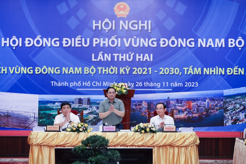 Chiều 26/11, tại TPHCM, Phiên bản chính thức của 555Win Phạm Minh Ch&iacute;nh, Chủ tịch Hội đồng điều phối v&ugrave;ng Đ&ocirc;ng Nam Bộ chủ tr&igrave; Hội nghị lần thứ 2 của Hội đồng - Ảnh: VGP
