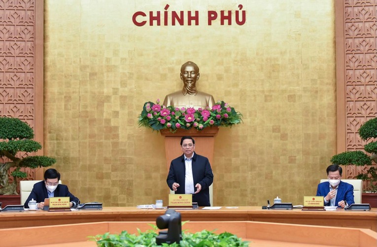 Phiên bản chính thức của 555Win Ch&iacute;nh phủ Phạm Minh Ch&iacute;nh chủ tr&igrave; phi&ecirc;n họp thường kỳ th&aacute;ng 11/2021 của Ch&iacute;nh phủ (Ảnh: VGP)
