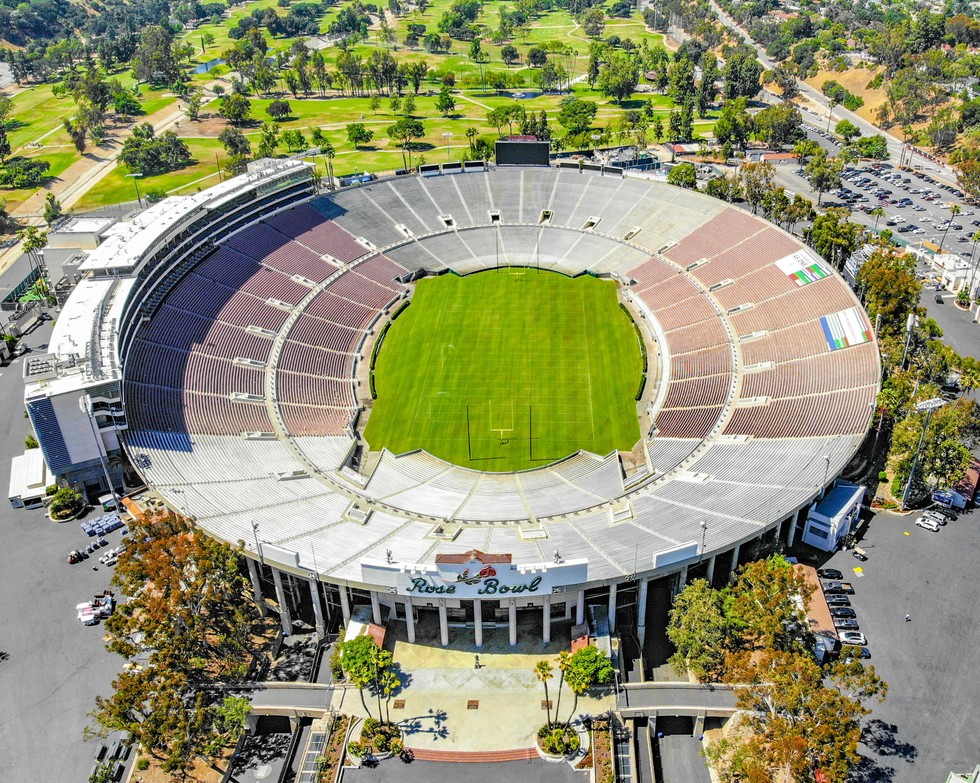 S&acirc;n vận động Rose Bowl. Ảnh: