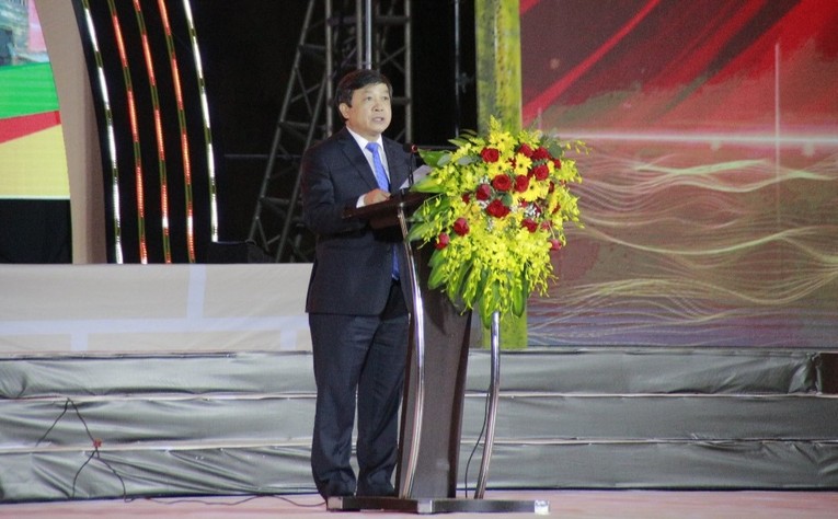 Thứ trưởng Bộ Văn h&oacute;a Thể thao v&agrave; Du lịch Đo&agrave;n Văn Việt. Ảnh: quangnam.gov