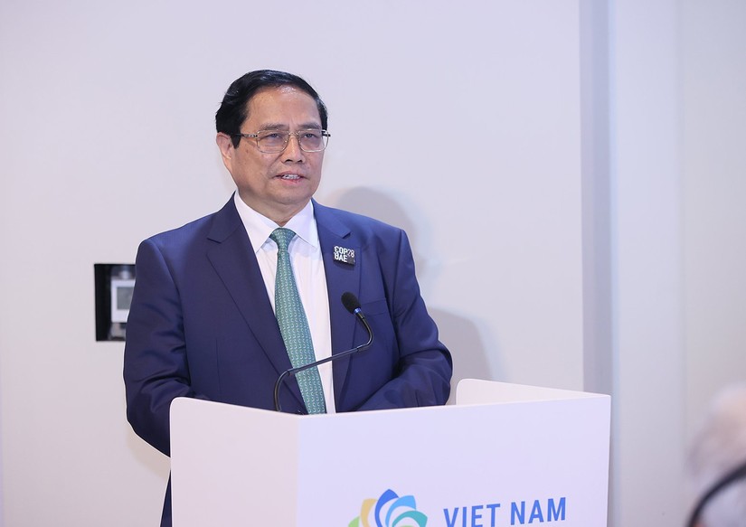 Phiên bản chính thức của 555Win Phạm Minh Ch&iacute;nh đồng chủ tr&igrave; sự kiện &amp;amp;quot;Huy động t&agrave;i ch&iacute;nh thực hiện cam kết của Việt Nam về biến đổi kh&iacute; hậu&amp;amp;quot;. Ảnh: VGP