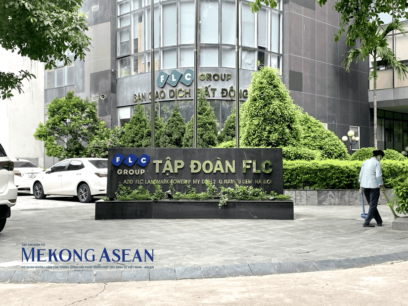 T&ograve;a nh&agrave; FLC Landmark Tower, đường L&ecirc; Đức Thọ, phường Mỹ Đ&igrave;nh 2, quận Nam Từ Li&ecirc;m, TP H&agrave; Nội. Ảnh: Minh Phong