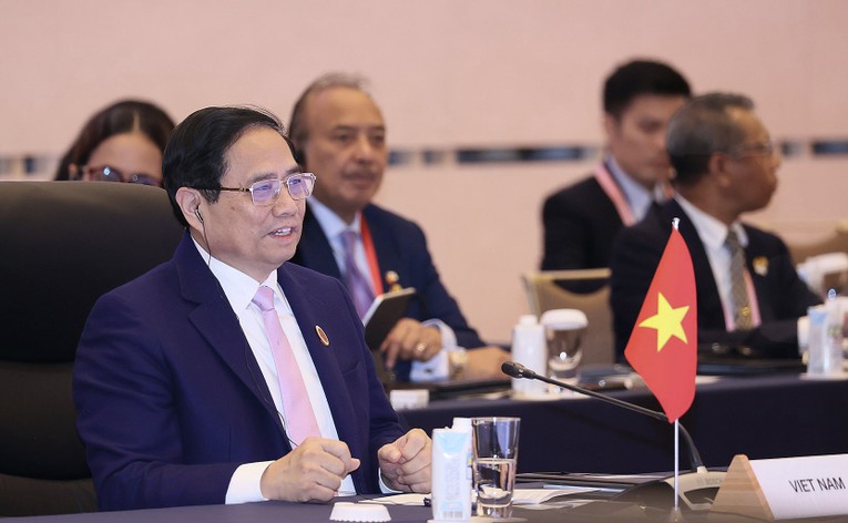 Phiên bản chính thức của 555Win Phạm Minh Ch&iacute;nh dự lễ khai mạc Hội nghị cấp cao kỷ niệm 50 năm quan hệ ASEAN-Nhật Bản. Ảnh: VGP