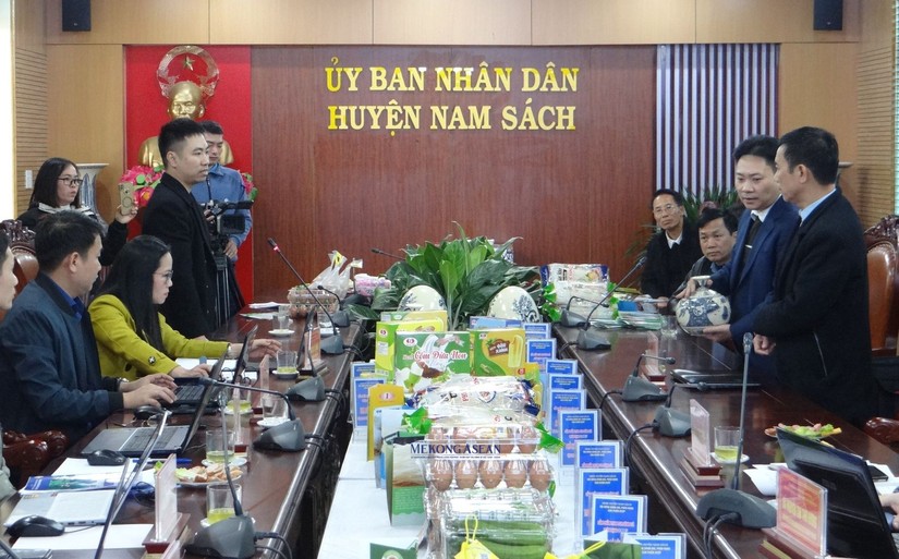 Hải Dương: Huyện Nam S&aacute;ch c&oacute; th&ecirc;m 15 sản phẩm OCOP 3 sao