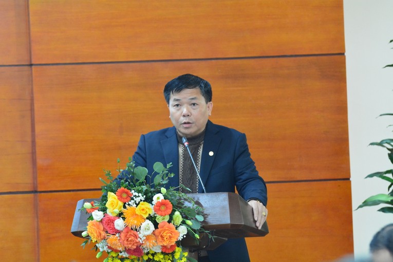Ph&oacute; Cục trưởng Cục L&acirc;m nghiệp Triệu Văn Lực ph&aacute;t biểu tại sự kiện. Ảnh: L&ecirc; Hồng Nhung - 555win Login